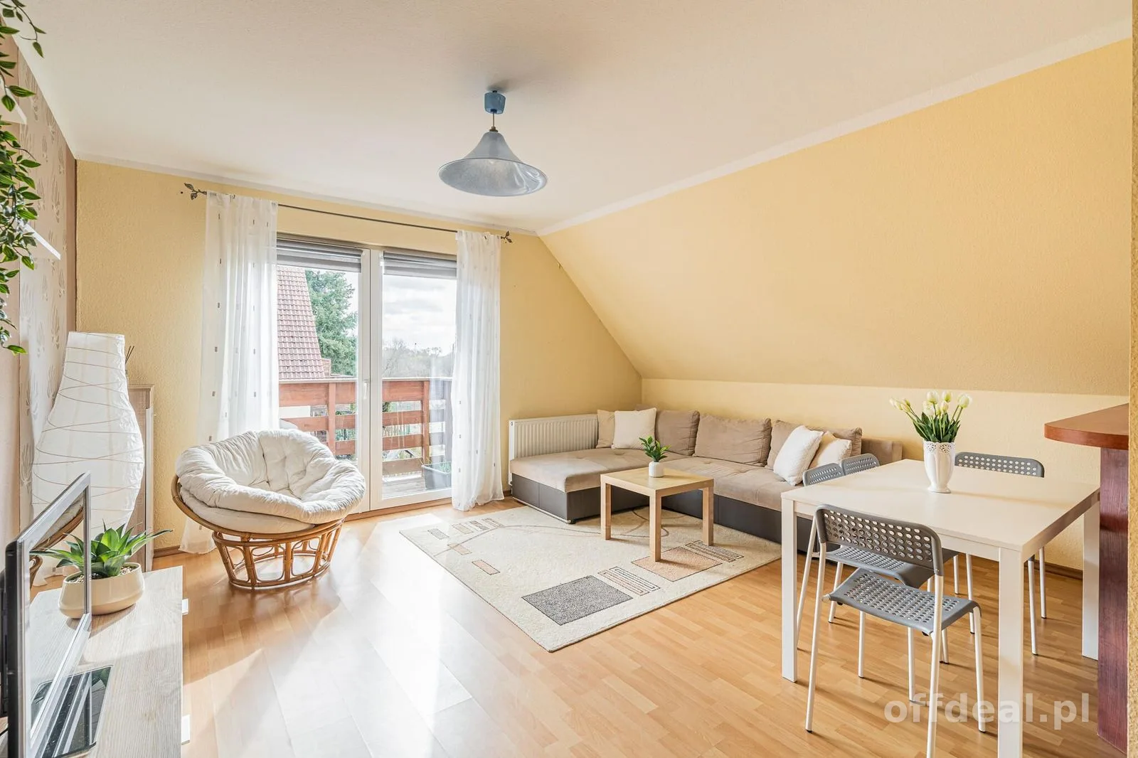 2-room apartment for sale in Zieleniewo | 45.11 m²