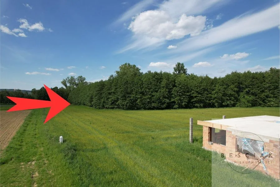 Działka budowlana z częścią leśną – blisko Zakliczyna i Tarnowa!