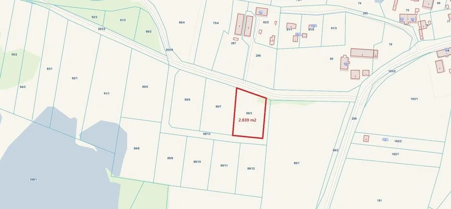 Grundstück zum Verkauf in Stojkowo | 2.839 m²