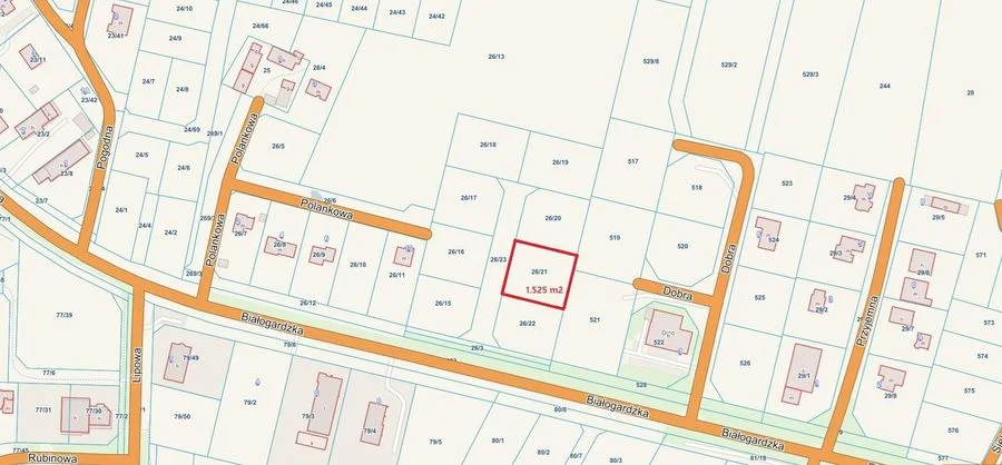 Grundstück zum Verkauf in Niekanin | 1.525 m²