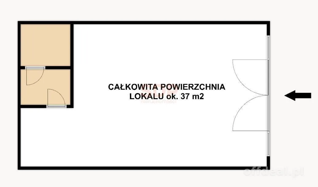 bien commercial à vendre à Wrocław, Śródmieście, Nadodrze | 37 m²