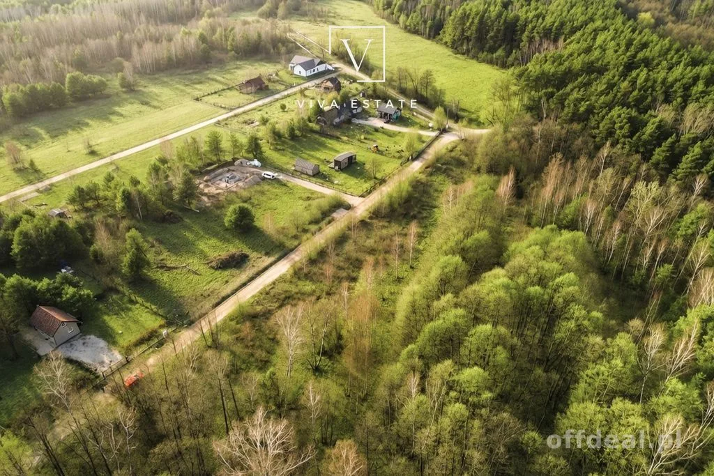 Działki rekreacyjno-budowlane w otulinie lasu