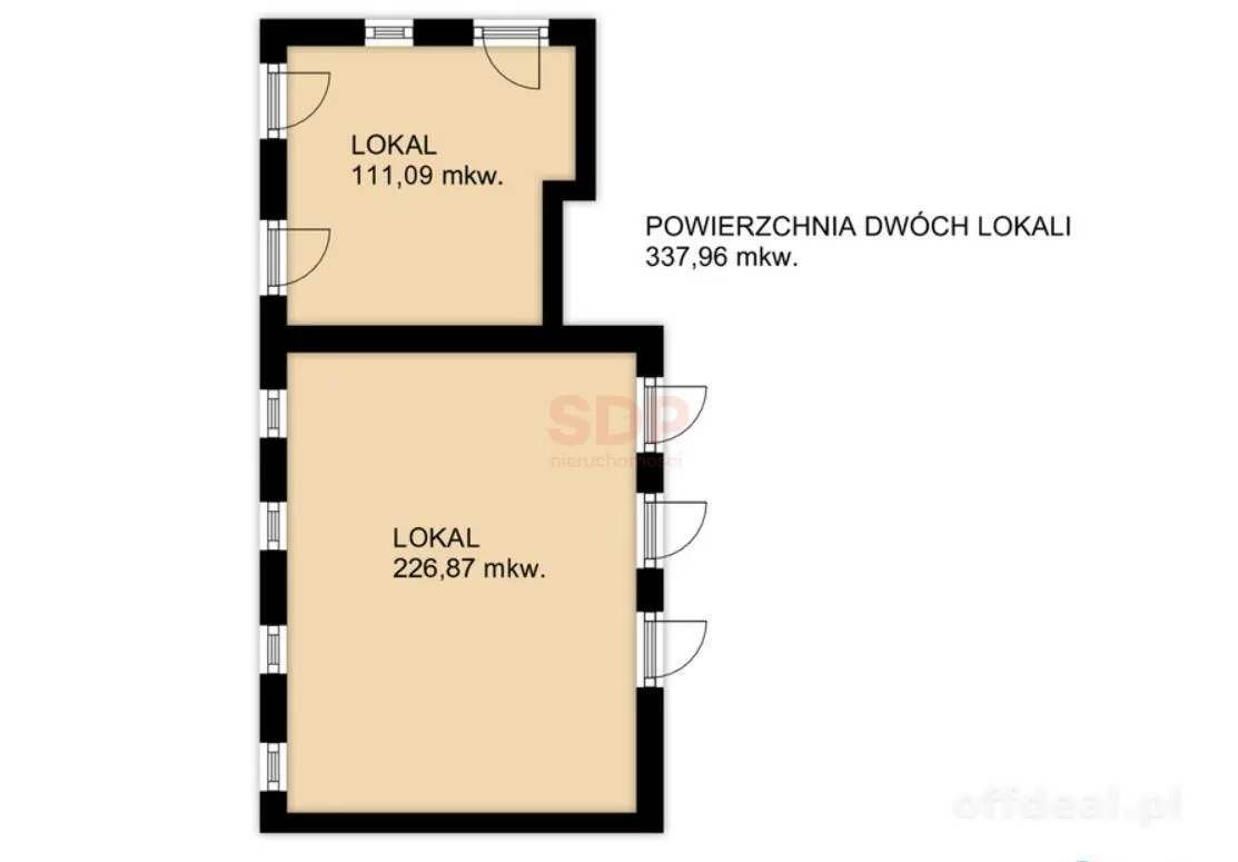 Lokal przy ul. Księcia Witolda|Spichlerz|338 m2|cena z VAT