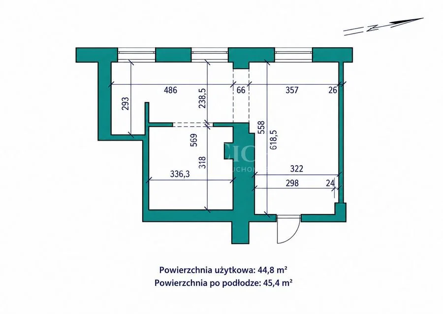 комерційна нерухомість в оренду у Tarnów | 45,4 m²