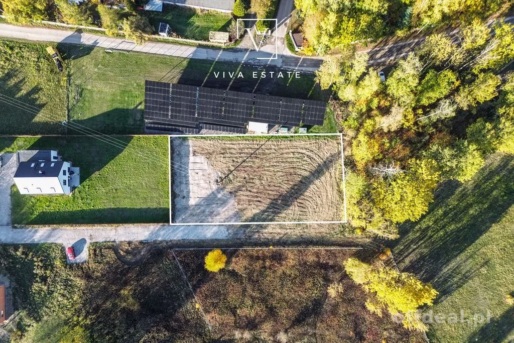Urokliwa działka budowlana z MPZP i mediami