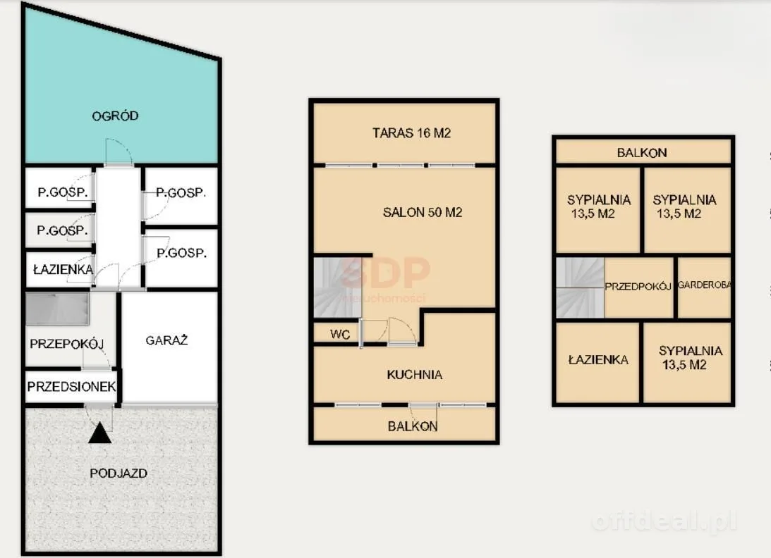 Słoneczny dom na Strachocinie/ Salon 53 m2