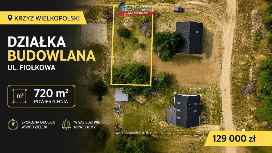 Działka na sprzedaż, Krzyż Wielkopolski