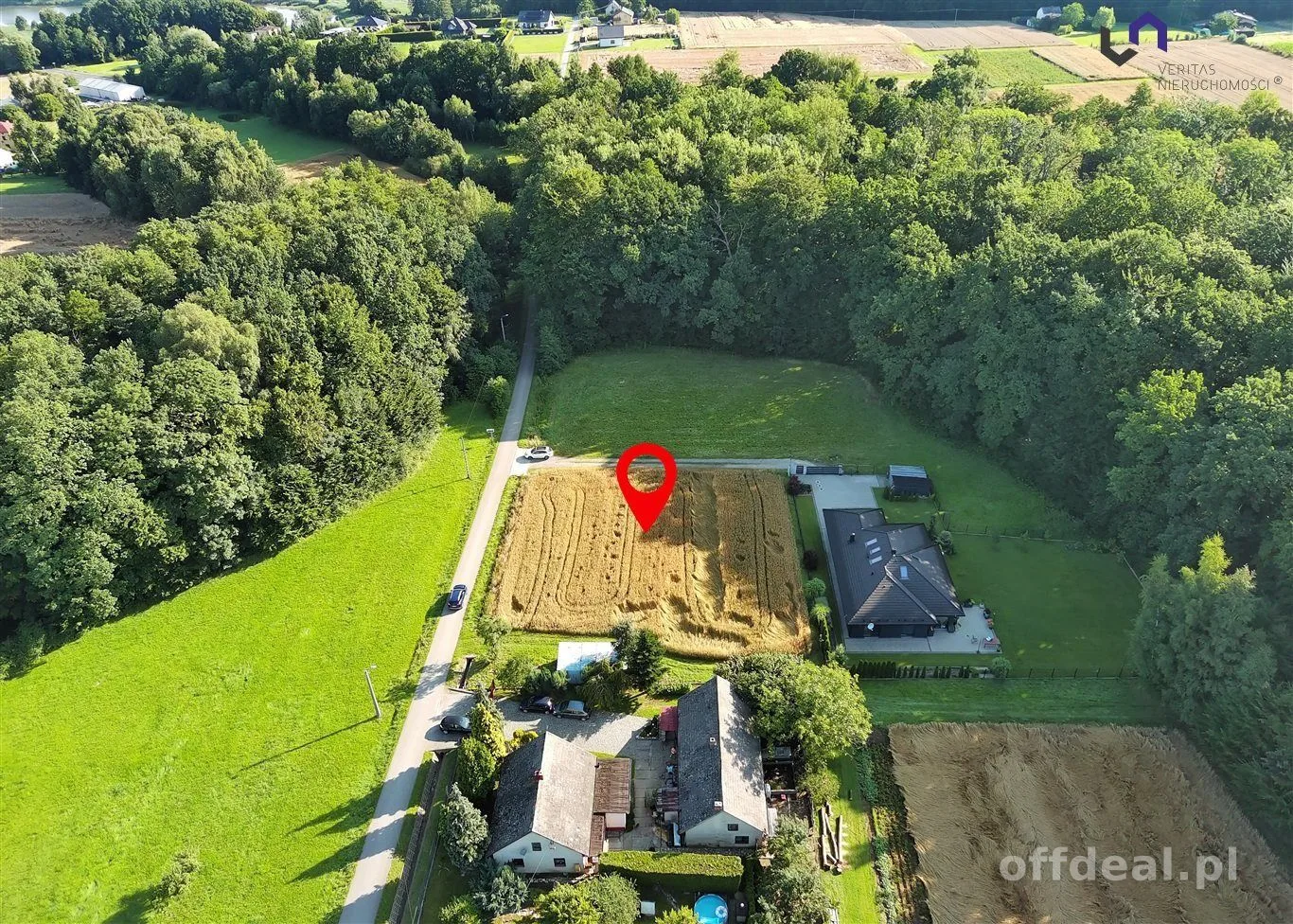DZIAŁKA W RUDZICY PRZY LESIE
