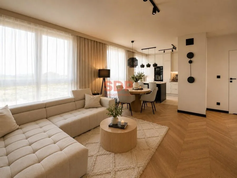 Ogród 80 m² na dachu | Pełne światła | 4 pok z balkonem