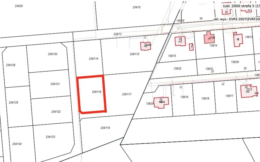 terrain à vendre à Dźwirzyno | 1 562 m²