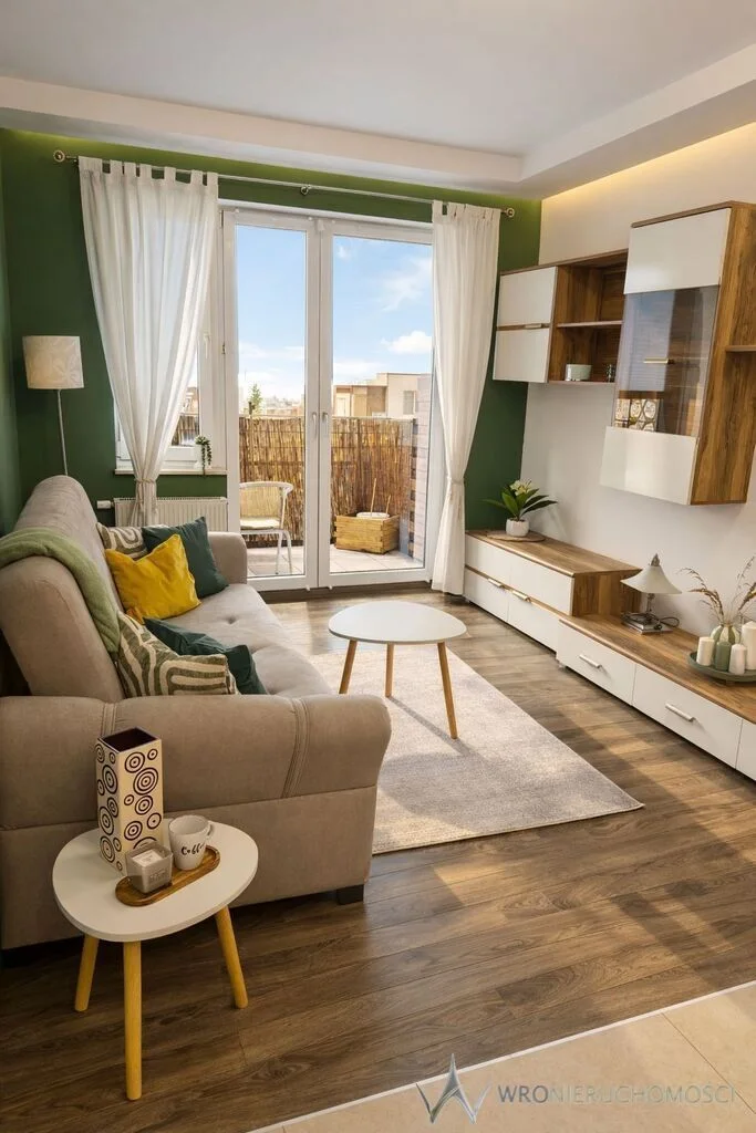 Stylowe 2 pokoje z balkonem na Di Trevi