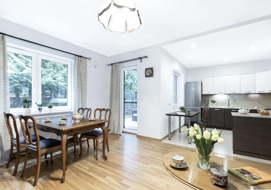 Apartament z ogródkiem w budynku 4-lokalowym