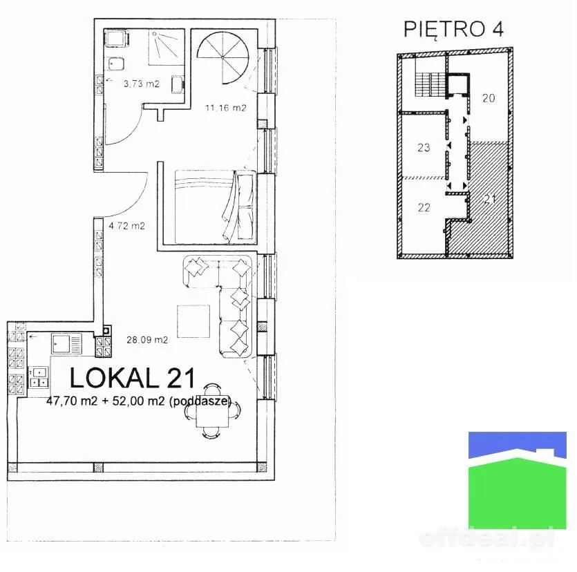 3-Zimmer Wohnung zum Verkauf in Pabianice | 99,7 m²