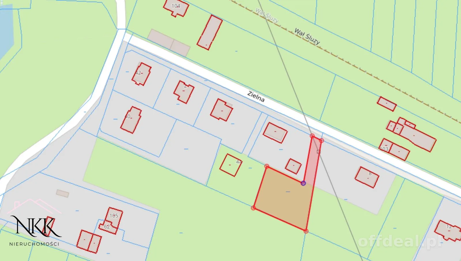 plot for sale in Gorzów Wielkopolski | 1,486 m²