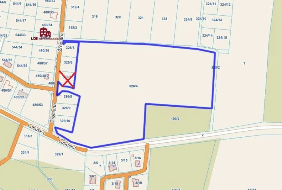 plot for sale in Przytok | 1,048 m²