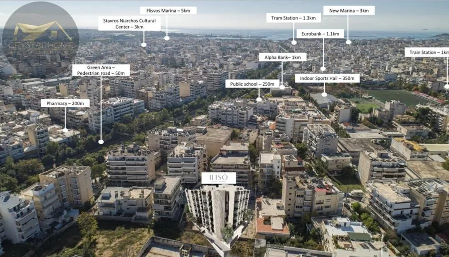 Nowoczesne apartamenty w Atenach
