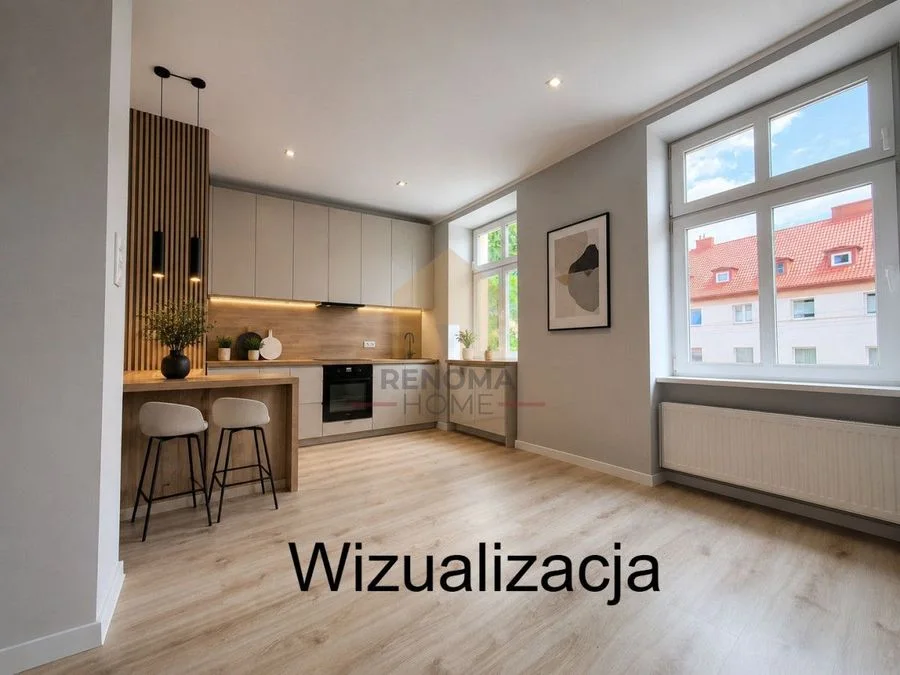 Słoneczne mieszkanie po remoncie  43 m²