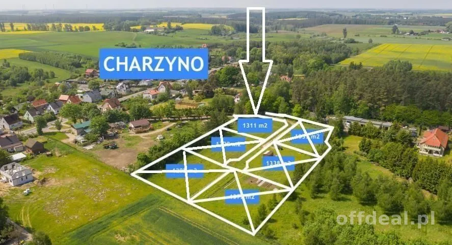 Działka na sprzedaż, Charzyno