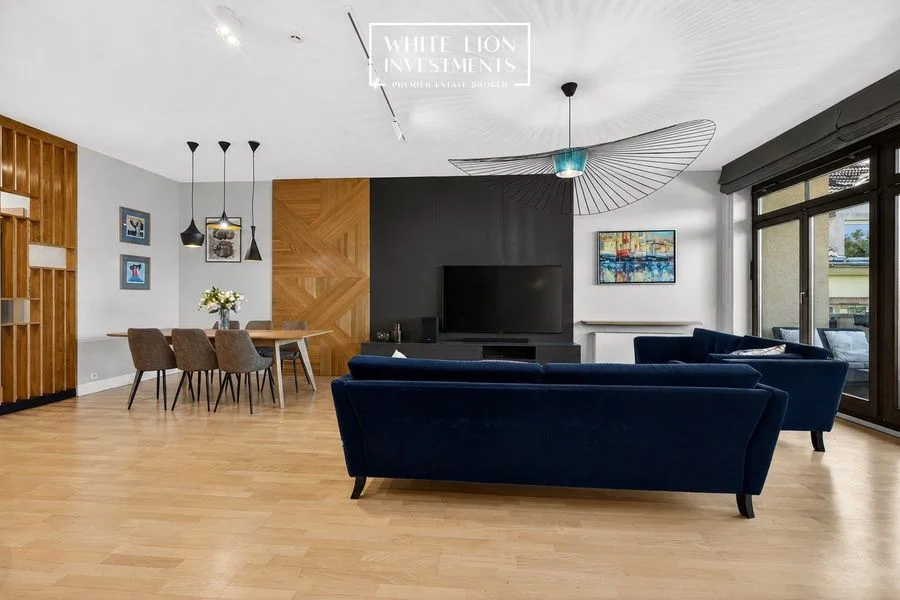 198 m² z prywatną windą|Mokotów|5 pokoi|1 poziom