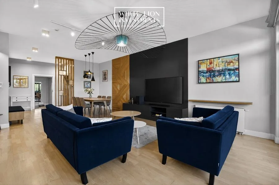 198 m² z prywatną windą|Mokotów|5 pokoi|1 poziom
