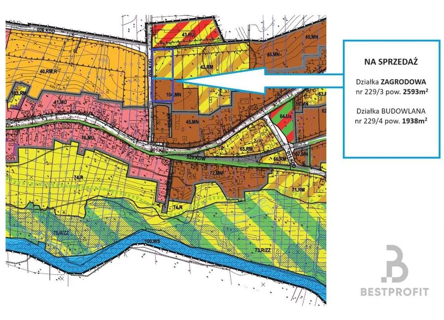 Grundstück zum Verkauf in Sławsko | 1.938 m²