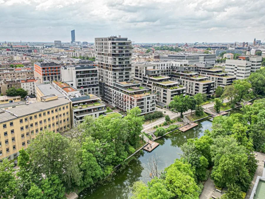 Piękna kawalerka, przy rzece, centrum, River Angel