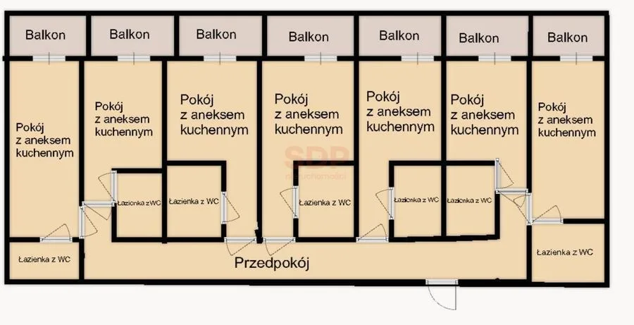 7 kawalerek | Gotowiec inwestycyjny | al. Hallera