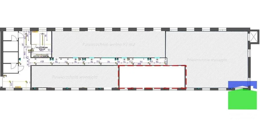 Gewerbeimmobilie zur Miete in Łódź, Górniak | 48 m²