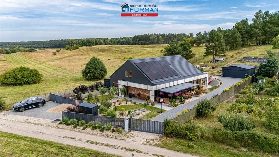 Dom pasywny o pow. 194m, działka 2900- Plecemin