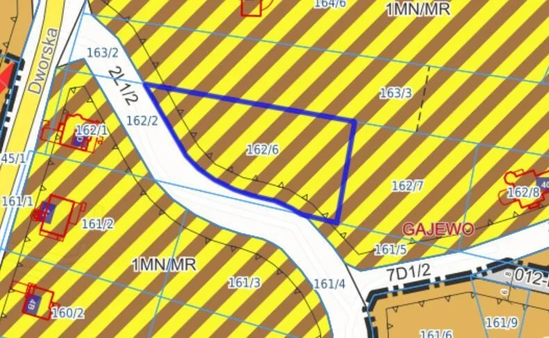 plot for sale in Gajewo | 1,263 m²