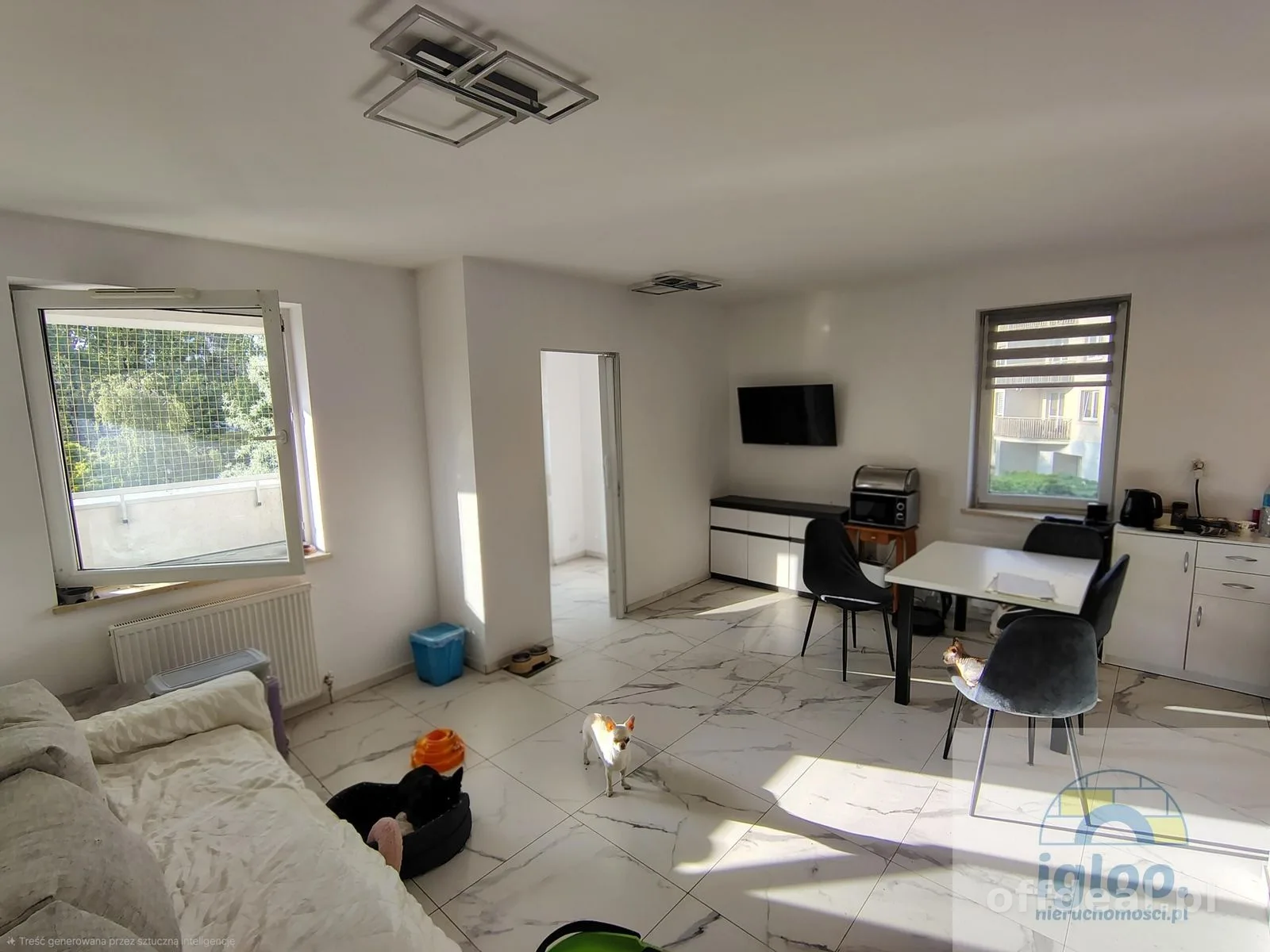Apartament 48m2 - Centrum - 1 piętro - Miejsca Postojowe