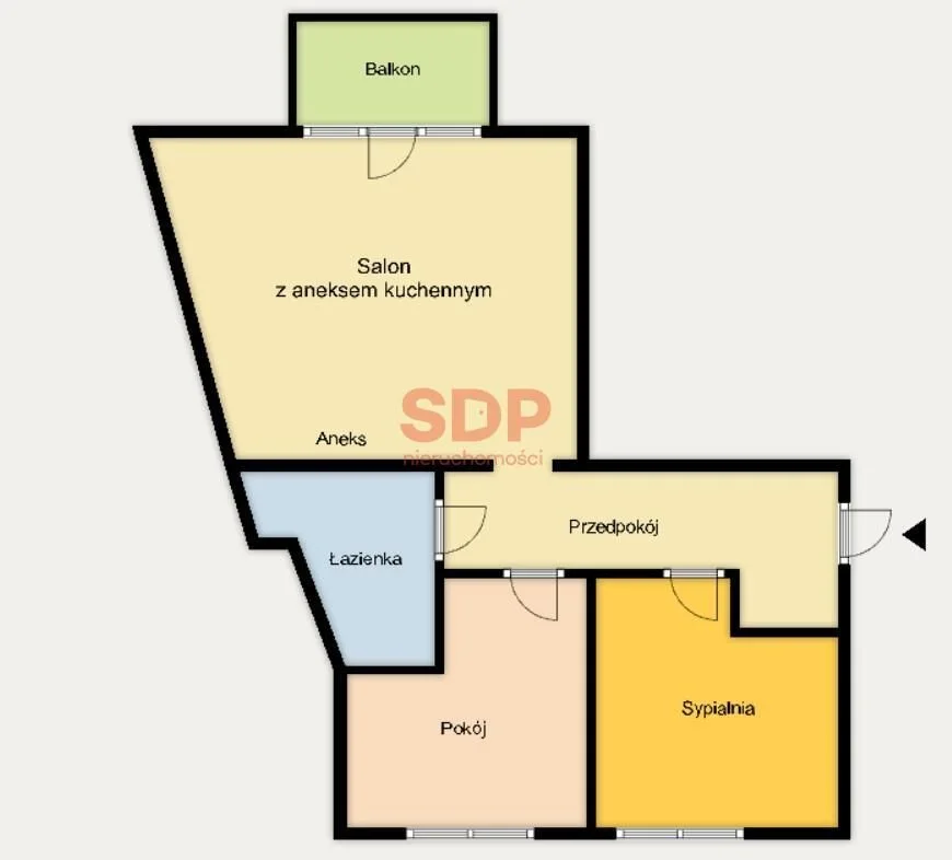 52,6 m2 | 3 pokoje w trakcie wykańczania | ul. Jedności Narodowej