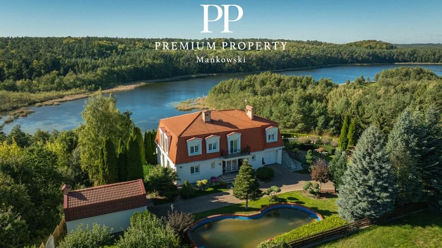 Rezydencja obok jeziora / 477m2 / 3.5 ha działka