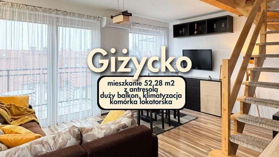 Giżycko | mieszkanie 52,28 m2 w centrum