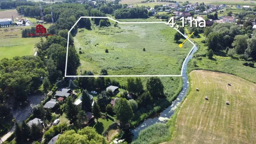 Działka 4,14 ha nad rzeką | Konotop | MPZP |