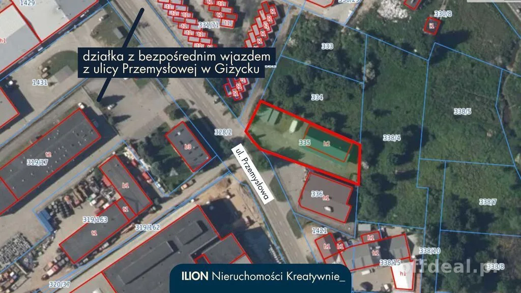 Giżycko | budynek usługowy - dzielnica przemysłowa