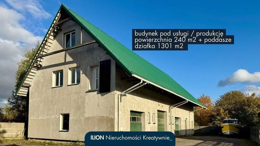 Giżycko | budynek usługowy - dzielnica przemysłowa