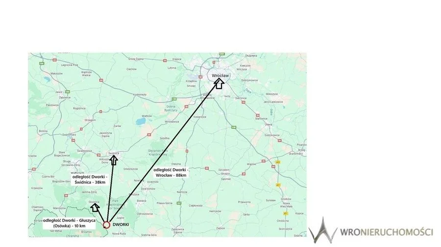 Dworki, gm. Nowa Ruda, działka z WZ, 5000m2