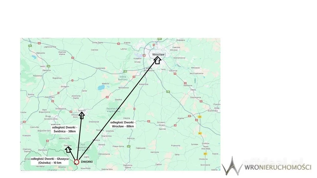 Dworki, gm. Nowa Ruda, działka z WZ, 5000m2