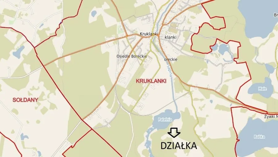 plot for sale in Kruklanki | 33,859 m²