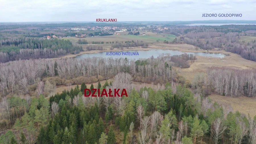 Ogromna działka rolna na obrzeżach  Kruklanek