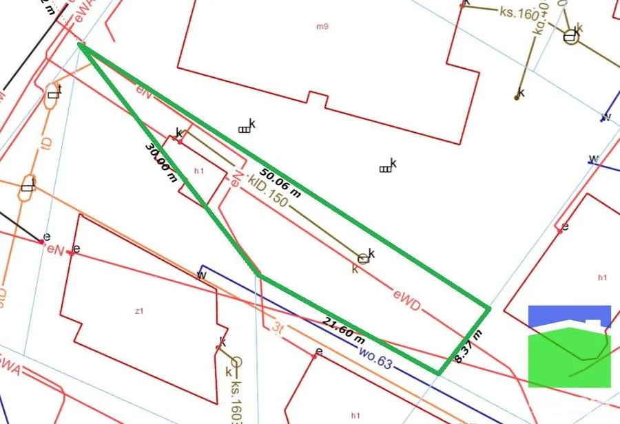 Widzew - działka usługowa o pow. 300 m2