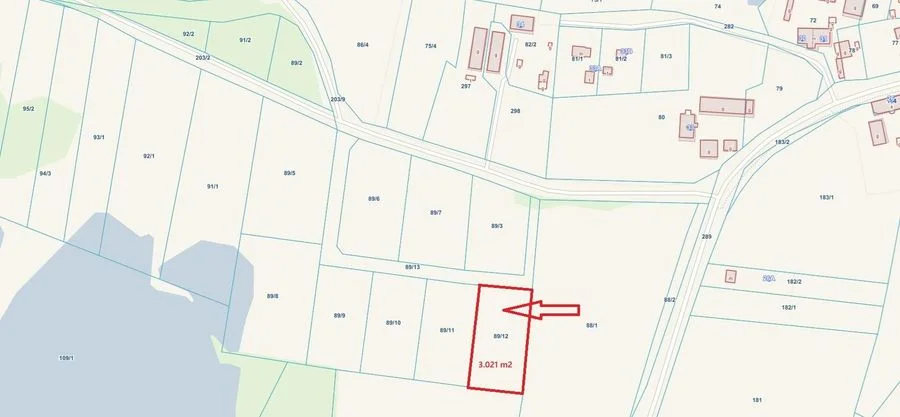 Grundstück zum Verkauf in Stojkowo | 3.021 m²