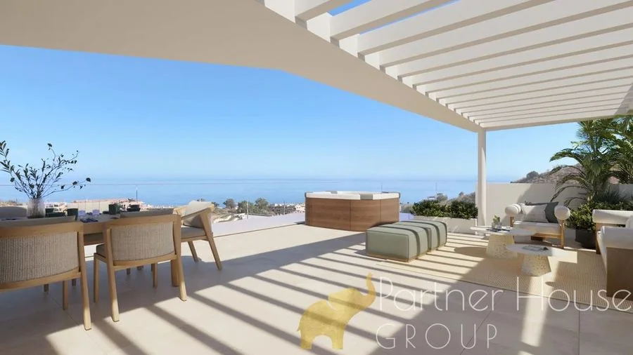 Nowoczesne apartamenty z widokiem na morze, Torre de Benagalbón