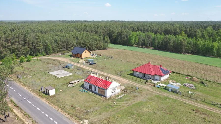 Działka w Jarnutach, 10 minut od Ostrołęki, miejsce na wymarzony domek