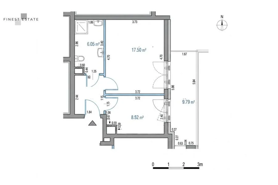 36,57 m2 | 2 POKOJE | DOSKONAŁA LOKALIZACJA |