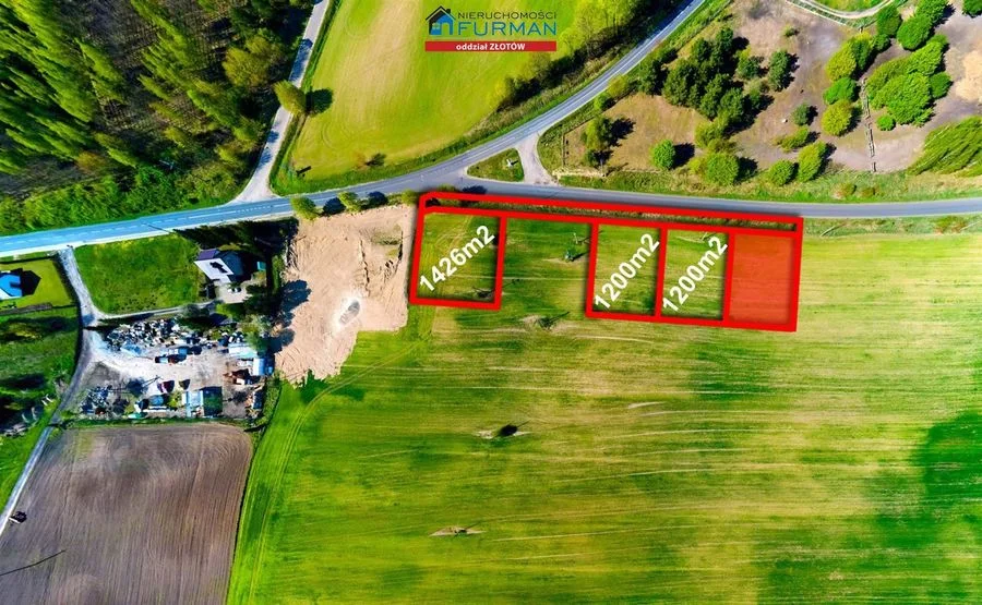 terrain à vendre à Jastrowie, Zagórze | 1 200 m²