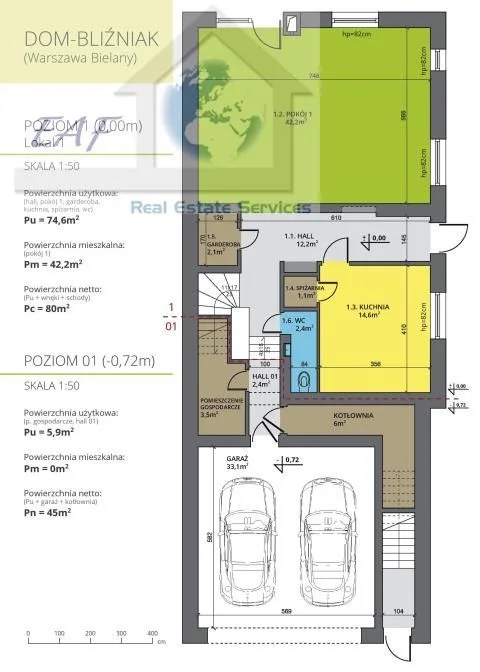commercial property for rent in Warszawa, Młociny | 245 m²