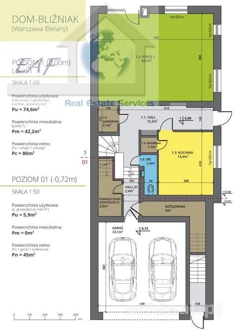commercial property for rent in Warszawa, Młociny | 245 m²