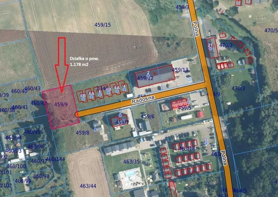 terrain à vendre à Ustronie Morskie | 1 178 m²
